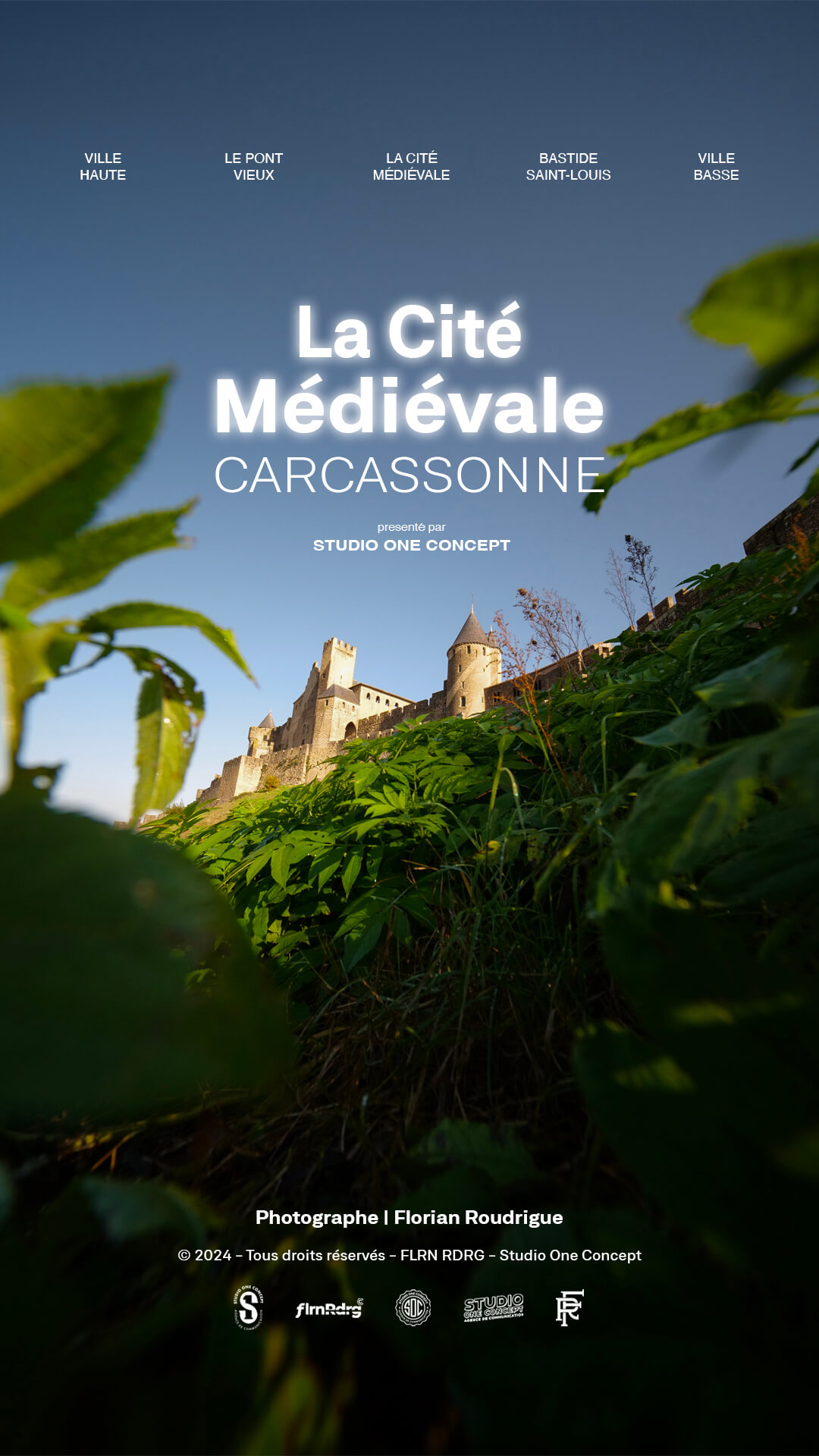 Conception Graphique - Carcassonne La Cité Médiévale - Story Instagram 1