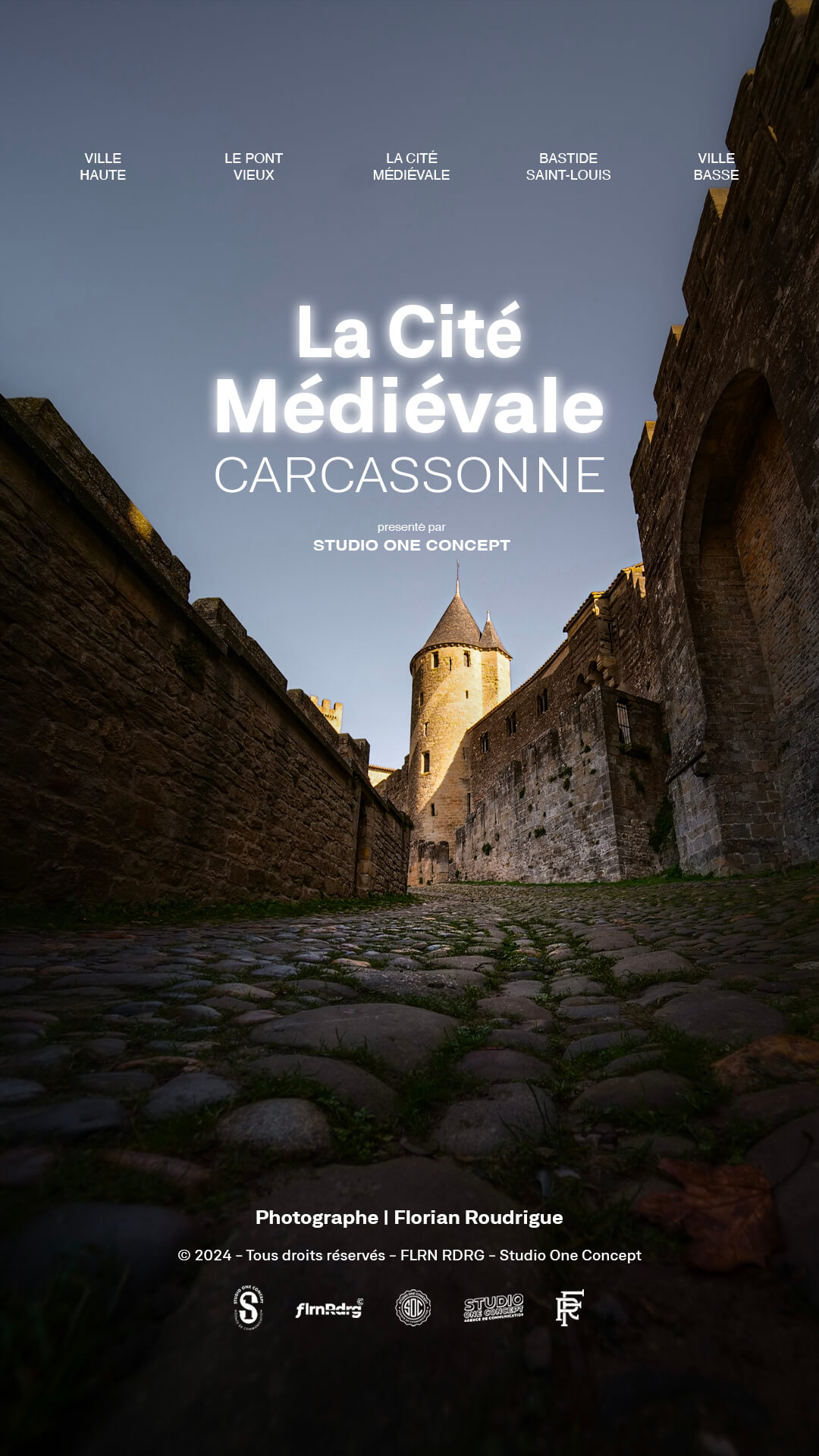 Conception Graphique - Carcassonne La Cité Médiévale - Story Instagram 2