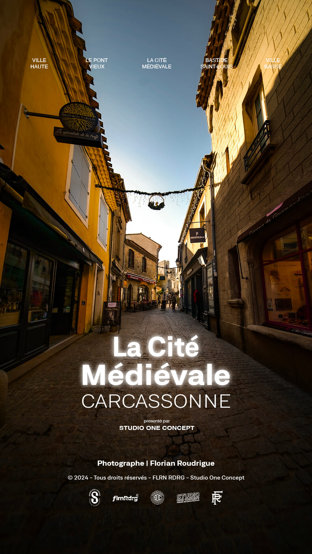 Conception Graphique - Carcassonne La Cité Médiévale - Story Instagram 4