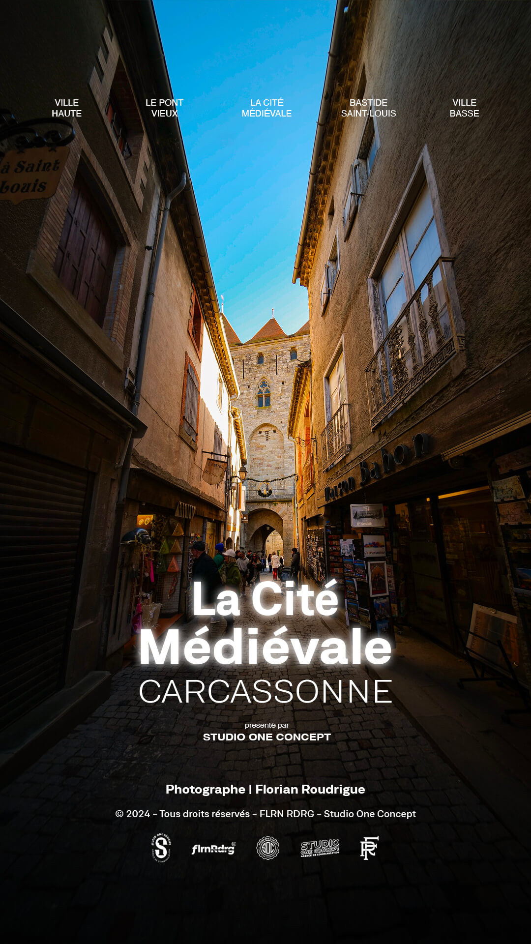 Conception Graphique - Carcassonne La Cité Médiévale - Story Instagram 3